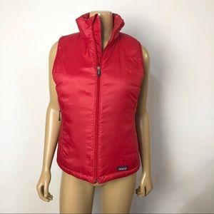 Patagonia Women’s Size Small Red Poly Fill Vest